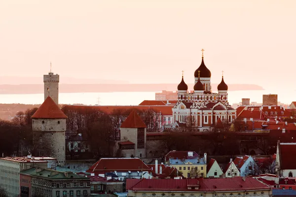 Vieille ville de Tallinn Estonie — Photo