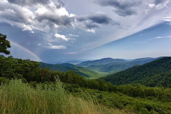 Tempesta sulle Blue Ridge Mountains — Foto Stock