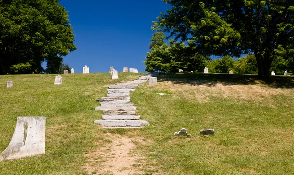 Oude begraafplaats in harpers ferry — Stockfoto