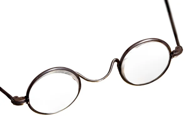 Antik olvasó szemüveg elszigetelt — Stock Fotó