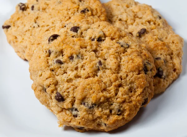 stock image Homemade chocolate chip cookies