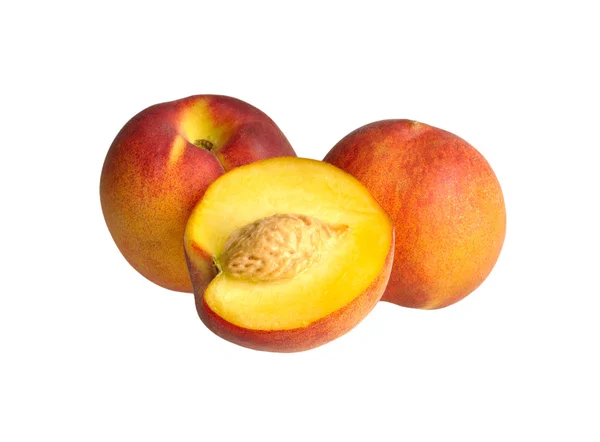 Two and a half peach — Stock Photo, Image