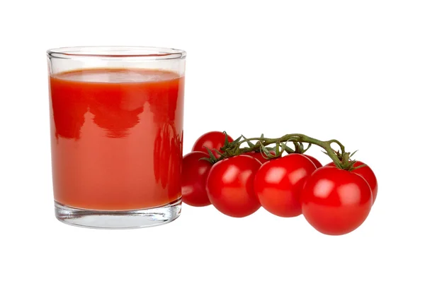 Domates ve domates suyu — Stok fotoğraf