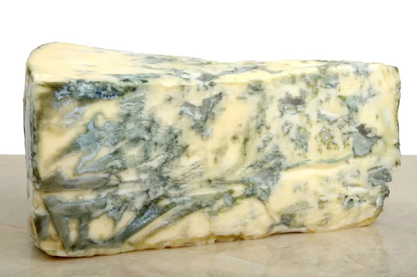 Blue cheese on marble — Stock Photo, Image