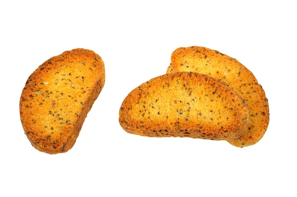 Crackers met maanzaad — Stockfoto