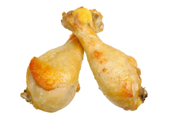 Roasted chicken drumsticks — Stock Photo, Image