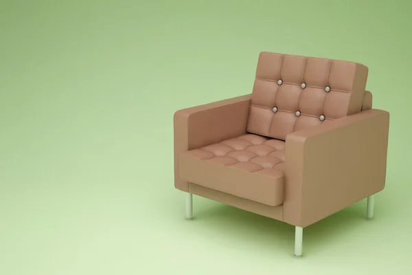 茶色の椅子 — ストック写真
