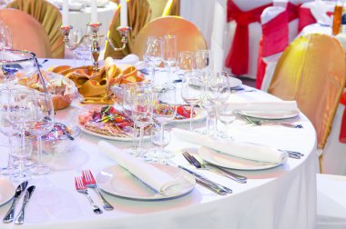 catering hizmeti masa dekorasyonu