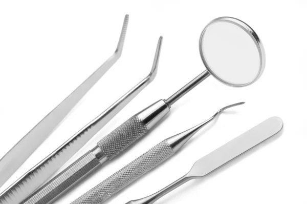Conjunto de herramienta de cuidado dental —  Fotos de Stock