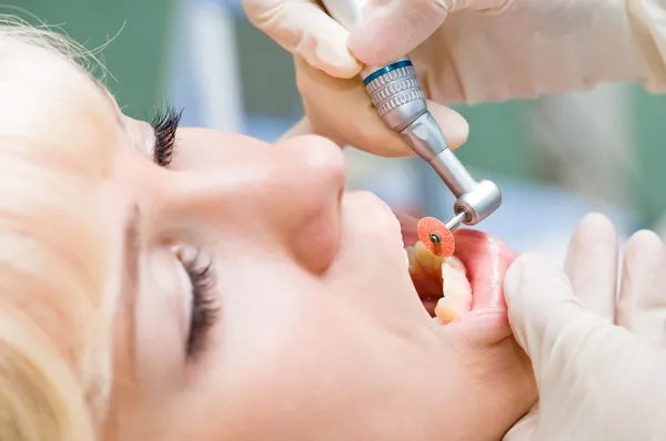 Trabalho odontológico em saúde — Fotografia de Stock