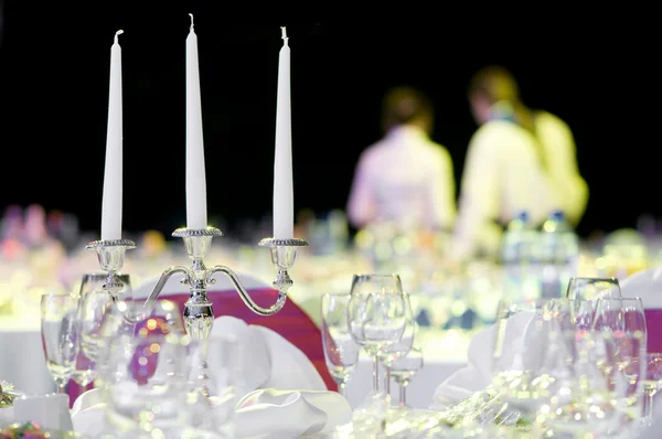 Servicii de catering decorare masă — Fotografie, imagine de stoc