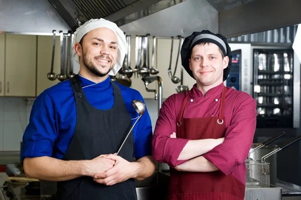 Chefs com colher — Fotografia de Stock