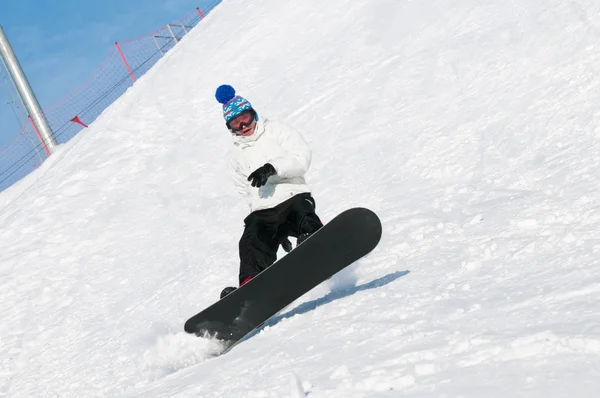 Extrem sport snowboard — Stockfoto