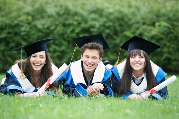 Szczęśliwy absolwentów — Zdjęcie stockowe