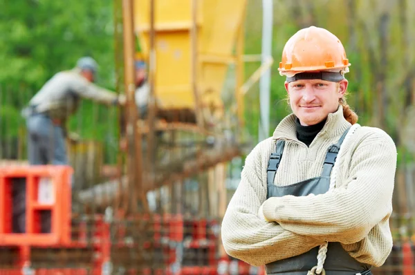 Construction builder worker — Stock Photo, Image