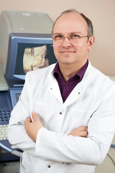 Ultrason tıp doktoru — Stok fotoğraf