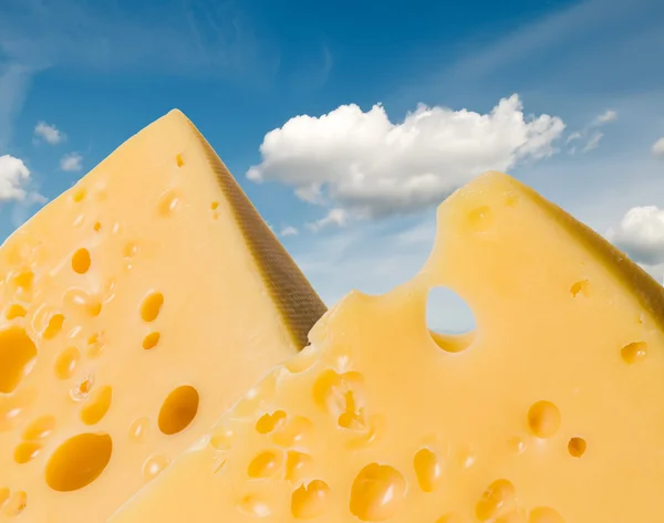 Cheese mountains — Stock Photo, Image