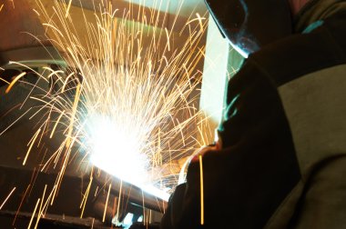 Welding works clipart