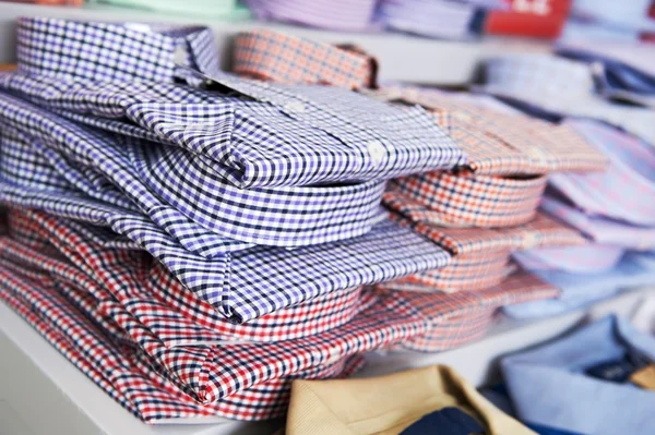Shirts in a shop — Stock Photo, Image