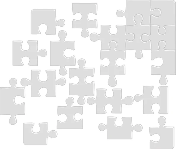 Puzzle-Muster — Stockvektor