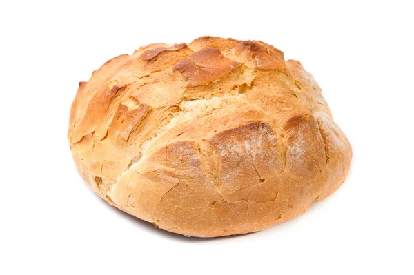 Vita vete runda bröd — Stockfoto