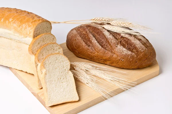 Stillleben mit Brot — Stockfoto