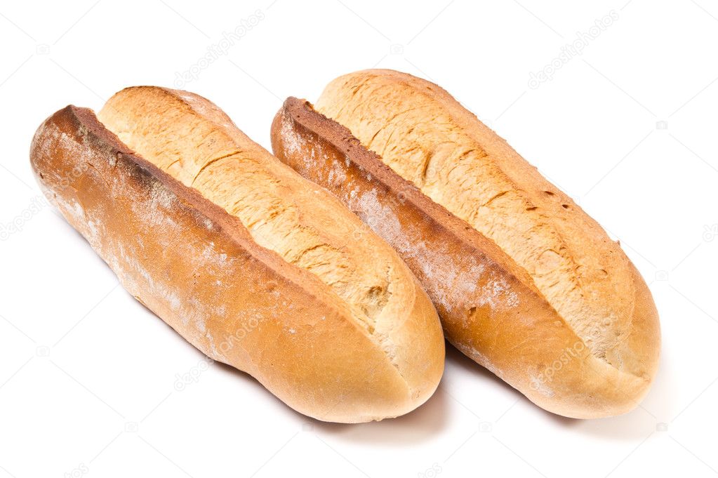 Two french bread loaf