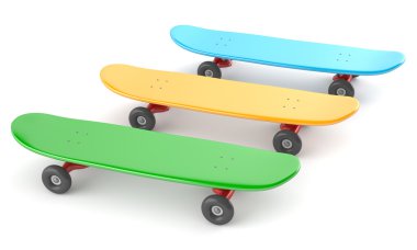 Skateboards clipart