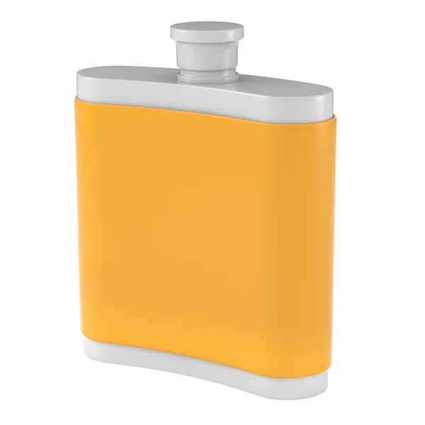 Yellow flask — Stock Photo, Image