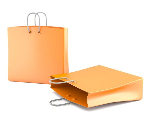 Two shopping bags — Stock Photo, Image