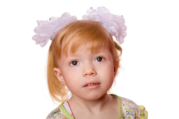 Dois anos menina — Fotografia de Stock
