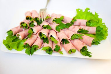 jambon ruloları