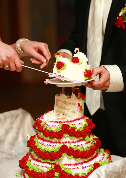 Pastel de boda — Foto de Stock