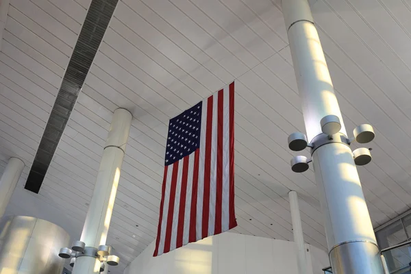 USA flag indoor — Stock fotografie