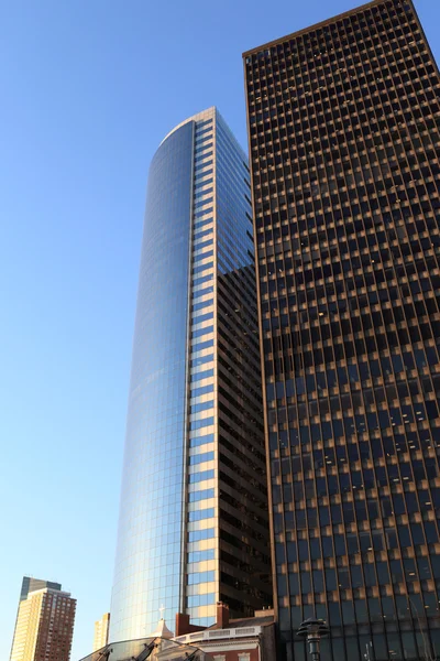 Steel skyscrapers — Stock Photo, Image