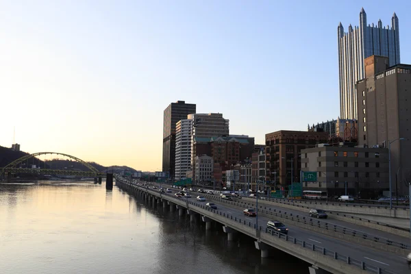 Evening Pittsburgh — Stock Photo, Image