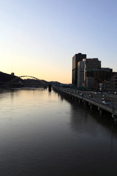 stock image Monongahela River in Pittsburgh