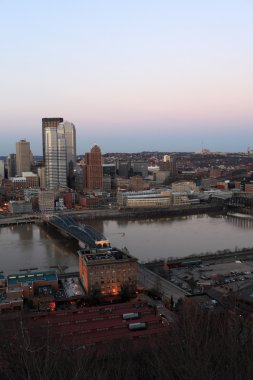 View of Pittsburgh clipart