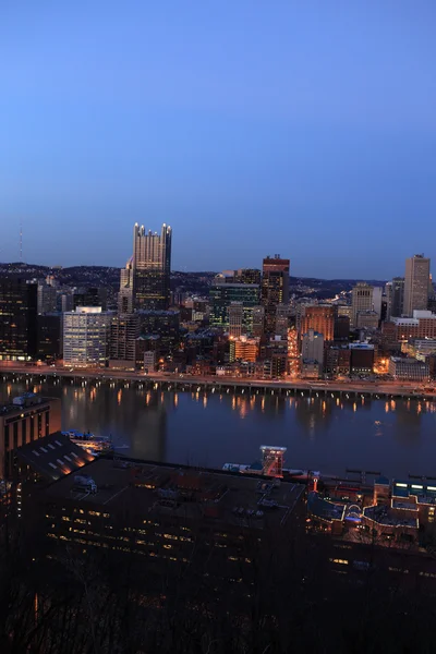 The Pittsburgh skyline — Stock Photo, Image