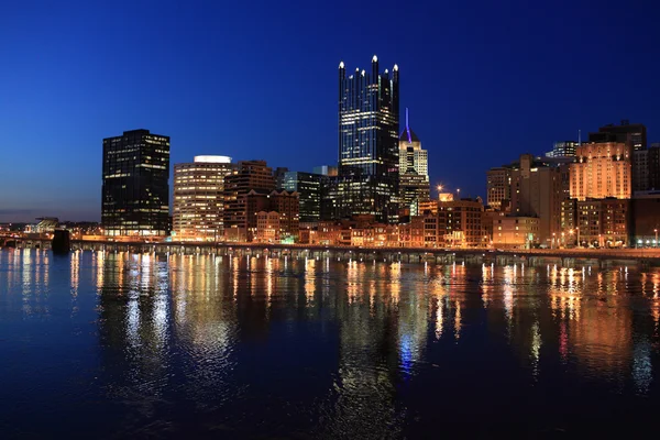 Vista do horizonte de Pittsburgh — Fotografia de Stock