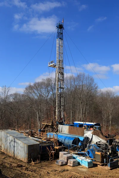View Of Drilling Derrick — Stock Photo, Image