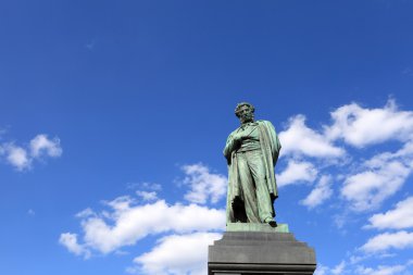 Monument of Pushkin clipart