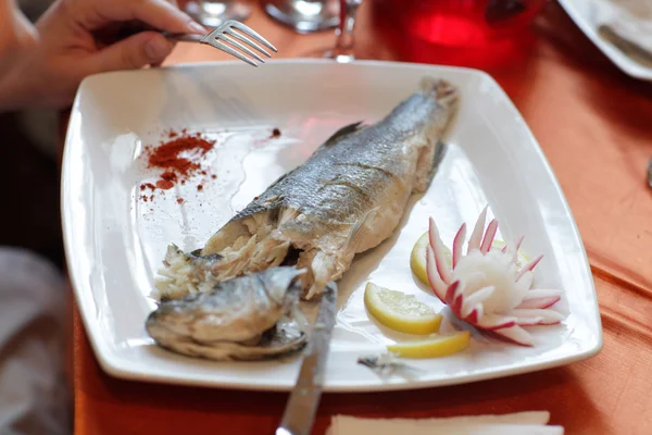 찜된도 라도 물고기 — 스톡 사진