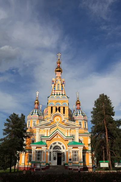Ascension Cathedral in Almaty — Stock Photo, Image