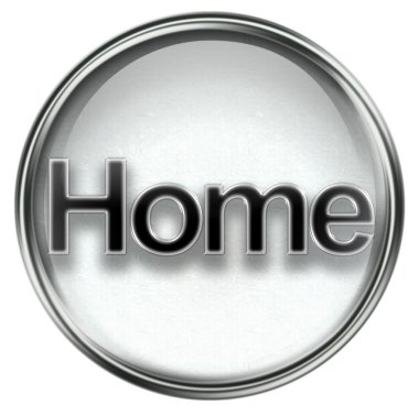 Home icon grey clipart