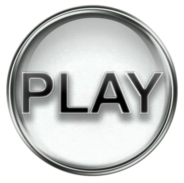 Παίξει το εικονίδιο γκρι — Φωτογραφία Αρχείου