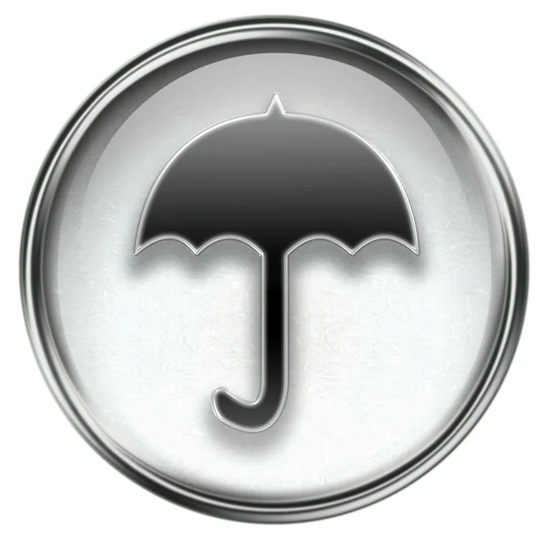 Umbrella icon grey — Stock Photo, Image