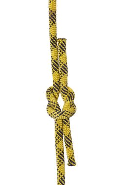 Rope with a knot clipart