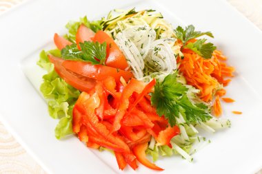 Vegetalbe salad clipart