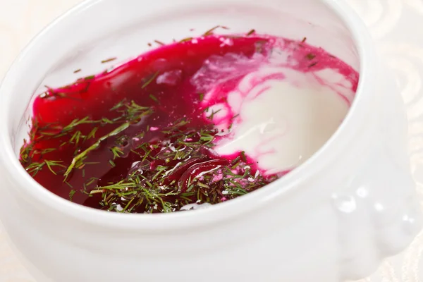 Sopa roja con hierbas y especias —  Fotos de Stock